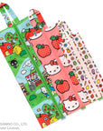 Baggu 3D Zip Set - Hello Kitty and Friends - Products shown laying flat