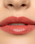 Chantecaille Limited Edition Sea Turtle Lip Chic - Rosea - Product shown on light skin