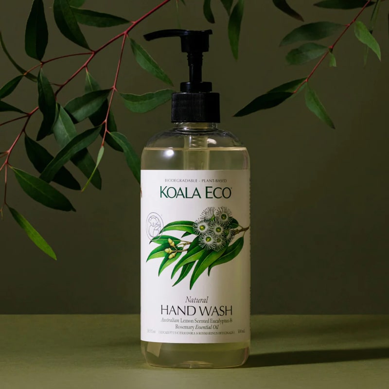 Koala Eco Natural Hand Wash - Lemon, Eucalyptus &amp; Rosemary - Beauty shot