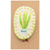 Saturna Outdoor Research Snake Plant Pin - Pin on cardboard backing