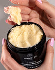 Odacite C-Smooth Hydra-Firm Body Polish - Model shown with product on hand (227 g)