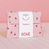 Ecke Cerezas Pink Card Holder - Product shown on pink background