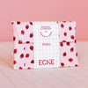 Ecke Fresas Pink Card Holder - Product shown on pink background