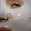 Ametta Skin Anti-Aging Collagen Mask - model shown wearing product on face