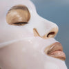 Ametta Skin Anti-Aging Collagen Mask - model shown wearing product on face