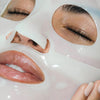 Ametta Skin Moisturizing Collagen Mask - Model Shown Wearing Product