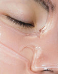 Ametta Skin Care Redness Reducing Collagen Mask - Closeup of model with product applied to face