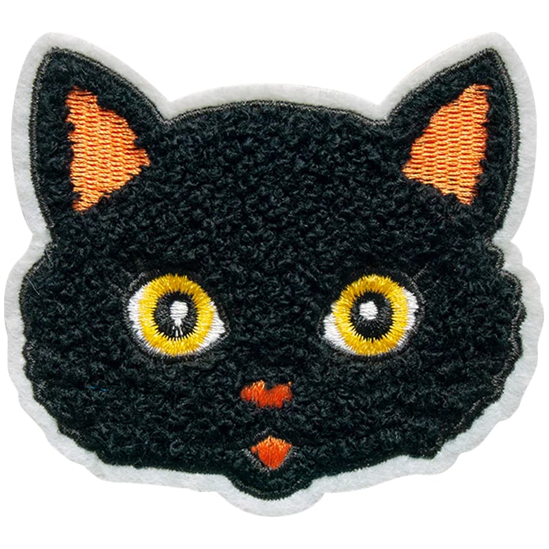 Smarty Pants Paper Black Cat Patch