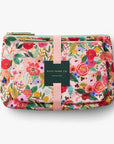 Rifle Paper Co. Garden Party Zippered Pouch Set - Product shown flat on top of each other