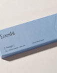 Looshi Change Incense - Close up view of packaging 