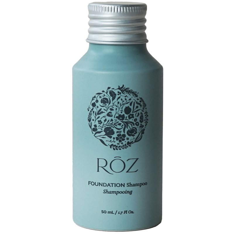 Roz Foundation Shampoo (50 ml Travel) - Product shown on white background
