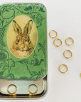 Firefly Notes Bunny Notions Tin - Large - Product shown with lid open