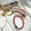 Silknlove Co. Neutral Skinny Silk Scrunchie Set - Beauty shot
