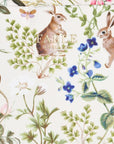Fable England Meadow Creatures Marshmellow Travel Pouch - Closeup of product pattern