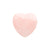 Rose Quartz Puffy Heart Gemstone