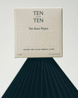 Tenoverten The Rose Wipes - lifestyle shot of product on pyramid 