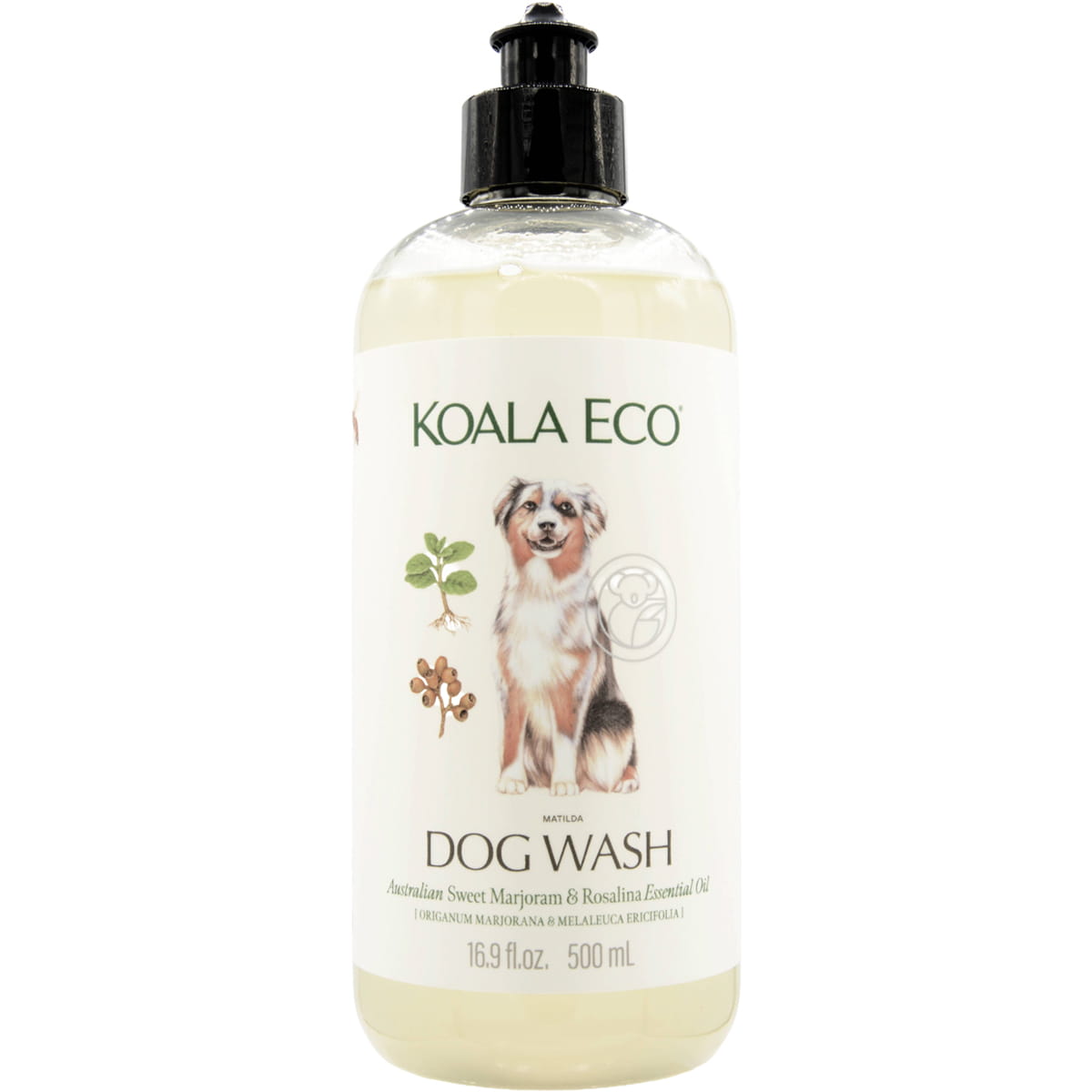 Koala Eco Dog Wash - Sweet Marjoram & Rosalina Essential Oil (16.9 oz)