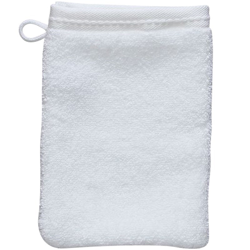 Sylvie Thiriez Soft White Washcloth Glove