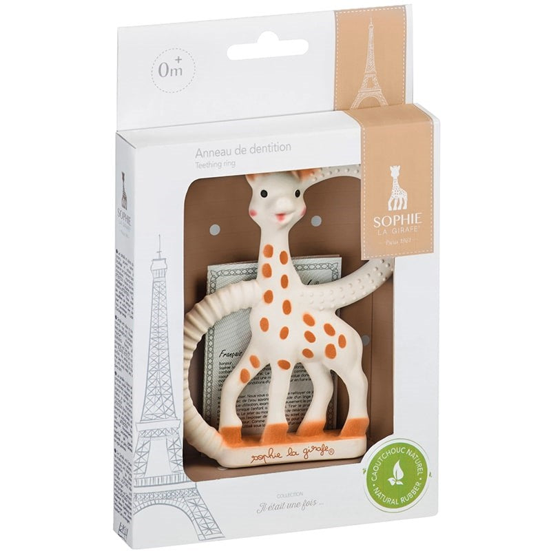 Sophie La Girafe Sophie Teether Ring - Product shown in box