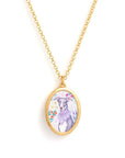 Fable England Catherine Rowe Pet Portraits Whippet Pendant Necklace