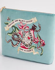 Fable England Midsummer Dream Love Potion Embroidered Velvet Pouch - Front of product shown