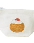 Fog Linen Work Isabelle Boinot Pouch - Sweet Time - Back of product shown