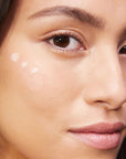 Cinq Mondes Ointment of Youth Moisturizer - Normal to Combination Skin - Closeup of model with product applied to face