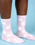 Coucou Suzette Persian Cat Socks - Model shown wearing product