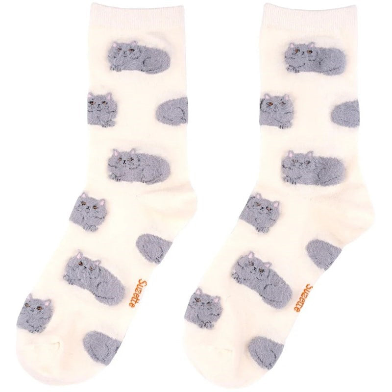 Coucou Suzette Suzette Cat Socks (1 pair)