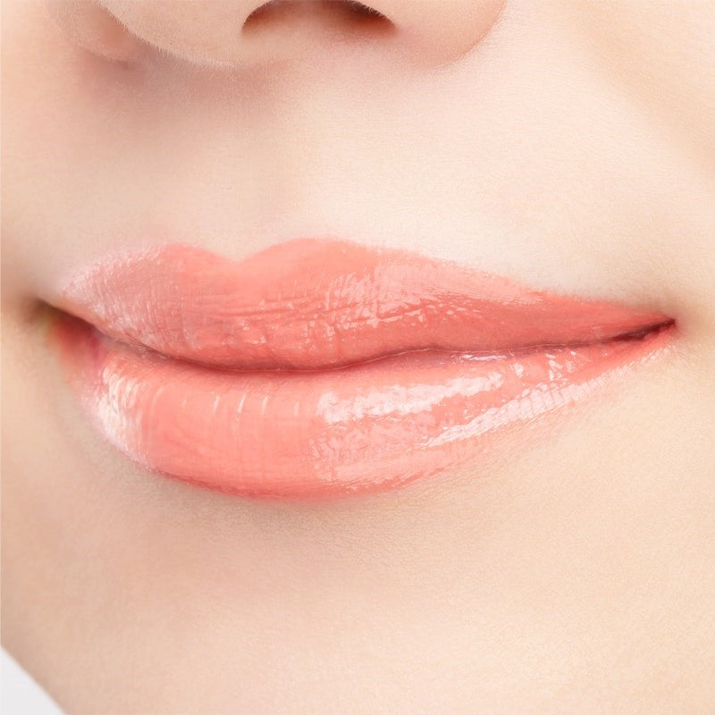 Paul + Joe Lipstick Refill - Petit Miroir a Main (19) - Closeup of model with product applied to lips