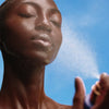 Augustinus Bader The Face Mist (100 ml) - model shown spraying product on face
