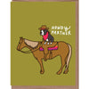 Howdy Partner Greeting Card
