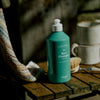 Kerzon Dishwashing Liquid - Fleur d'Oranger (500 ml) - product shown on wooden table.