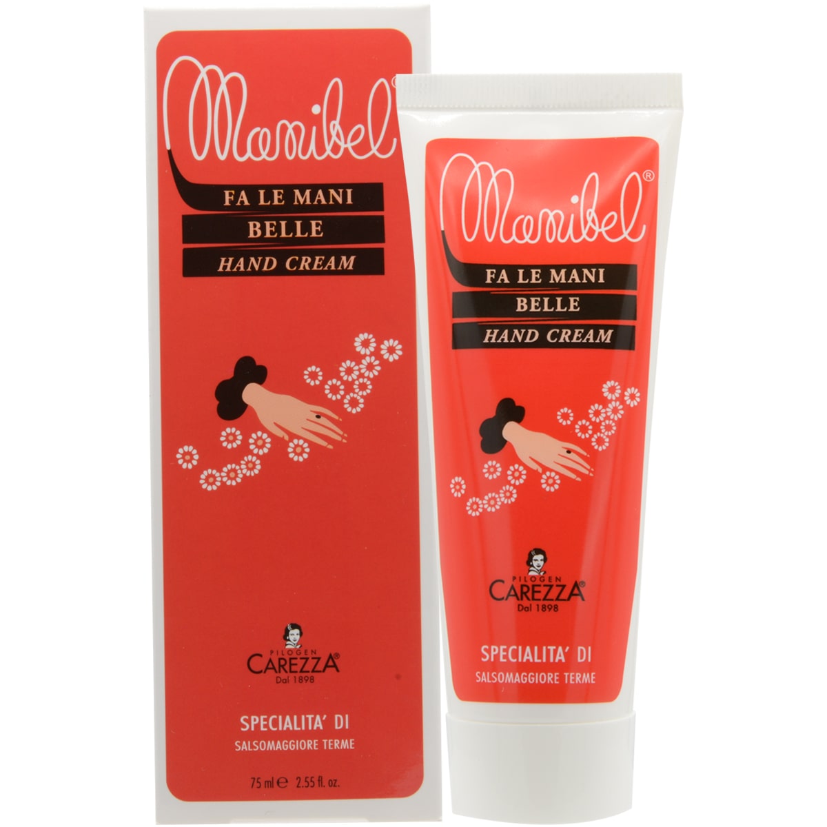 Pilogen Carezza Manibel Satin Rose Hand Cream (75 ml)