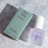 Tenoverten The Outlast Top Coat - product shown next to packaging on concrete