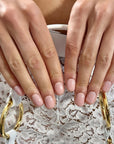 JINsoon Nail Lacquer - Whisper - hand model wearing nail polish