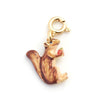 Enamel Cheeky Squirrel Charm