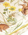 Fable England Large Meadow Creatures Jewelry Box - Marshmallow - Closeup of product pattern