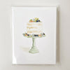 Emily Lex Studio Cake Notecards - Product shown on white background