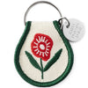 Patch Keychain - Poppy Flower