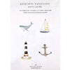 Seaside Paintable Notecards