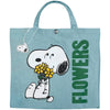3P4 X Peanuts Vintage Market Tote - Snoopy Flower Bouquet