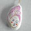 Skippy Cotton Little Shell Person - Lavender Scented Token - close up of product detail
