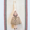 Skippy Cotton Wishing Star Girl - Lavender Scented Token - product shown on to of fabric