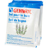 GEHWOL Foot Care Rosemary Bath Salt - individual product satchets shown