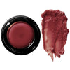 8 Days Botanicals Rose Petal Lip Butter (0.18 oz) - jar shown with lid off and product smear to show color and texture