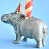 Camp Hollow Hippo Cake Topper - backside of product shown