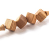 Tuuli Dice Wooden Cellulite Massage Roller - close up of product