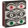 Archivist Triple Eyes Matchbox - angled view of product packaging