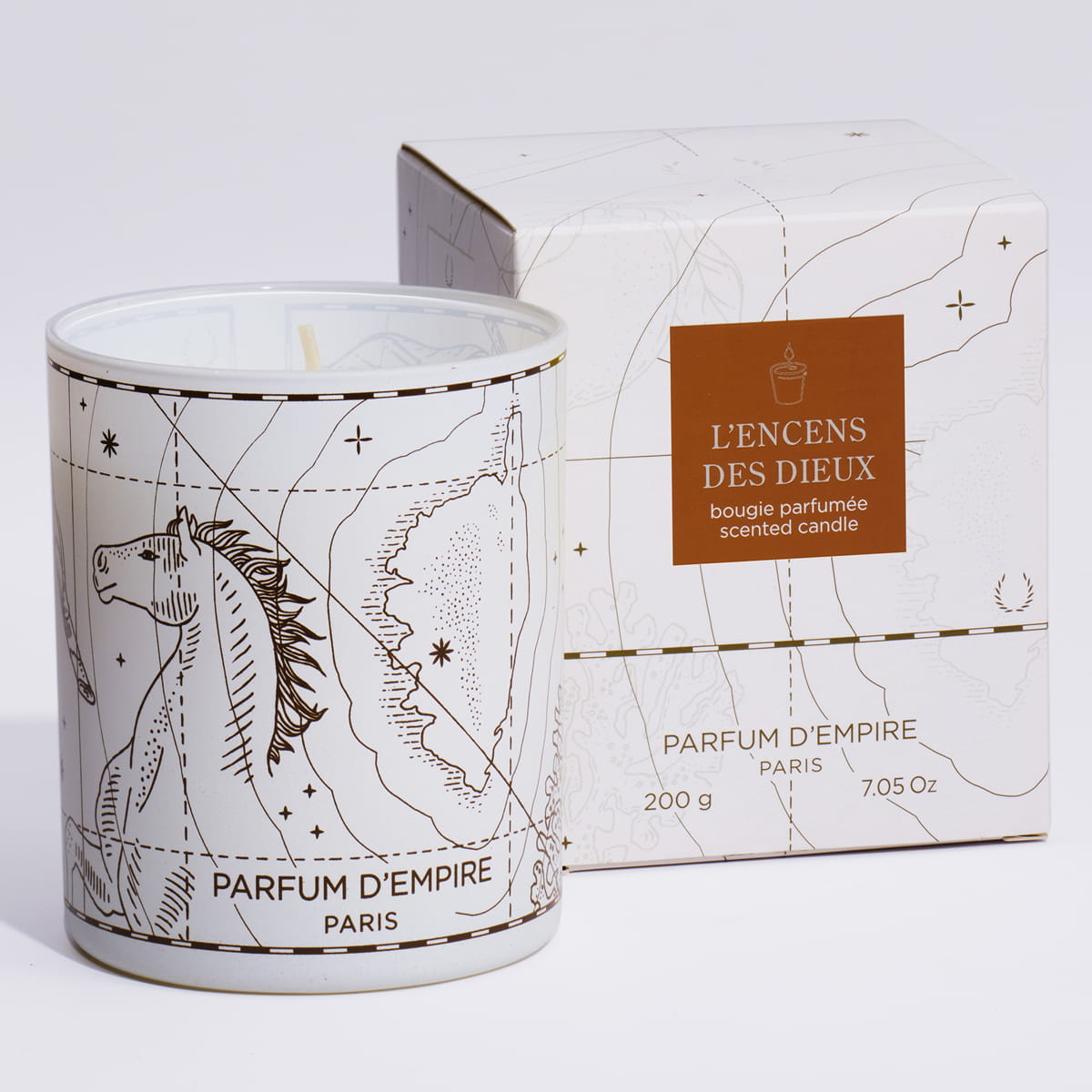 Parfum d'Empire L'Encens Des Dieux Scented Candle (200 g) with box